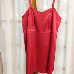 Bright pink Lane Bryant dress size 26